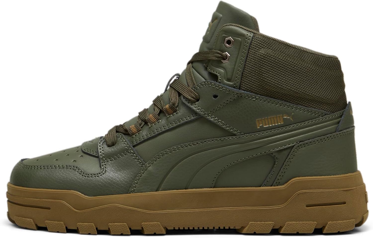 Мужские кроссовки Puma Rebound Abrupt Mid, бронзовый/оливковый
Мужские кроссовки Puma Rebound Abrupt Mid, бронзовый/оливковый