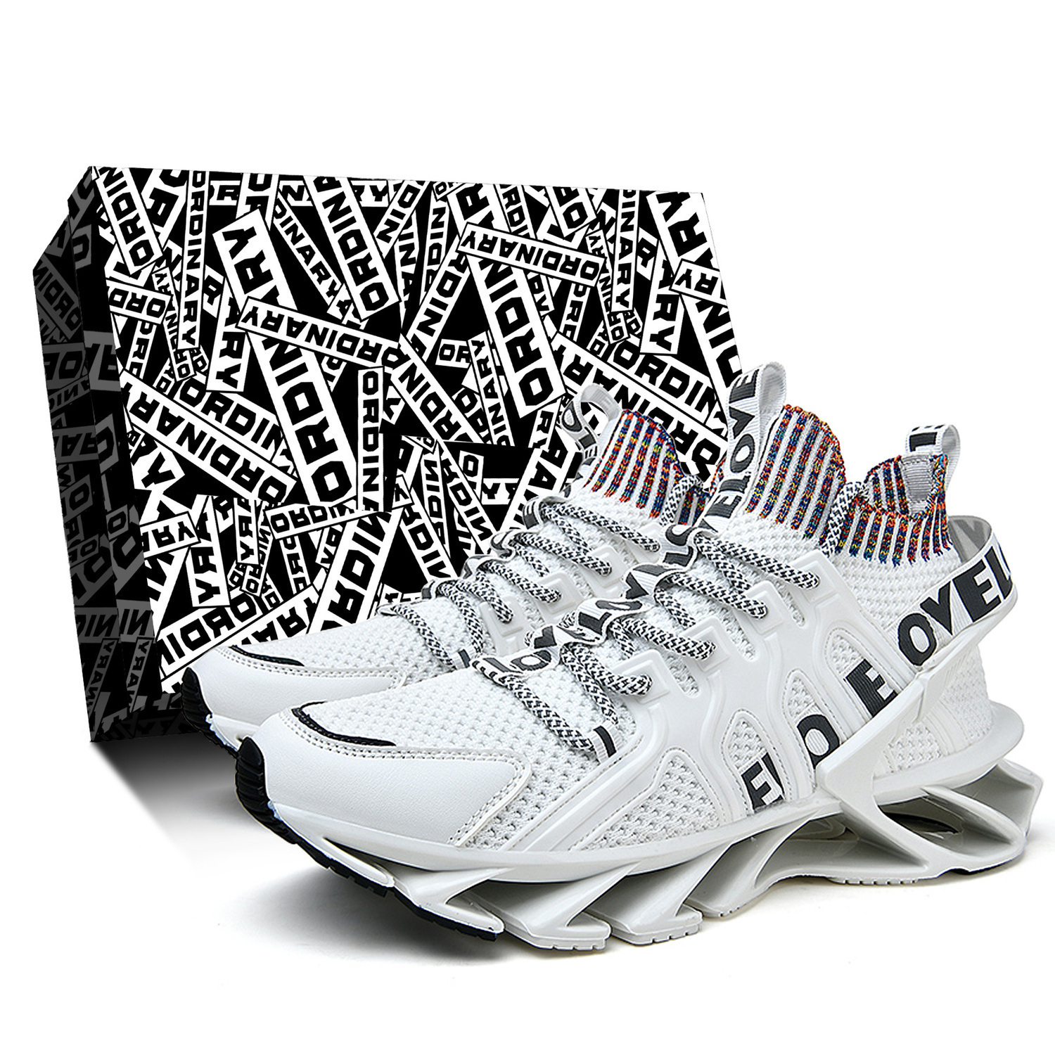 ORD Антискользящие износостойкие дышащие ударопрочные легкие увеличивающие рост низкие массивные кроссовки мужские белые, цвет White
ORD Антискользящие износостойкие дышащие ударопрочные легкие увеличивающие рост низкие массивные кроссовки мужские белые, цвет White