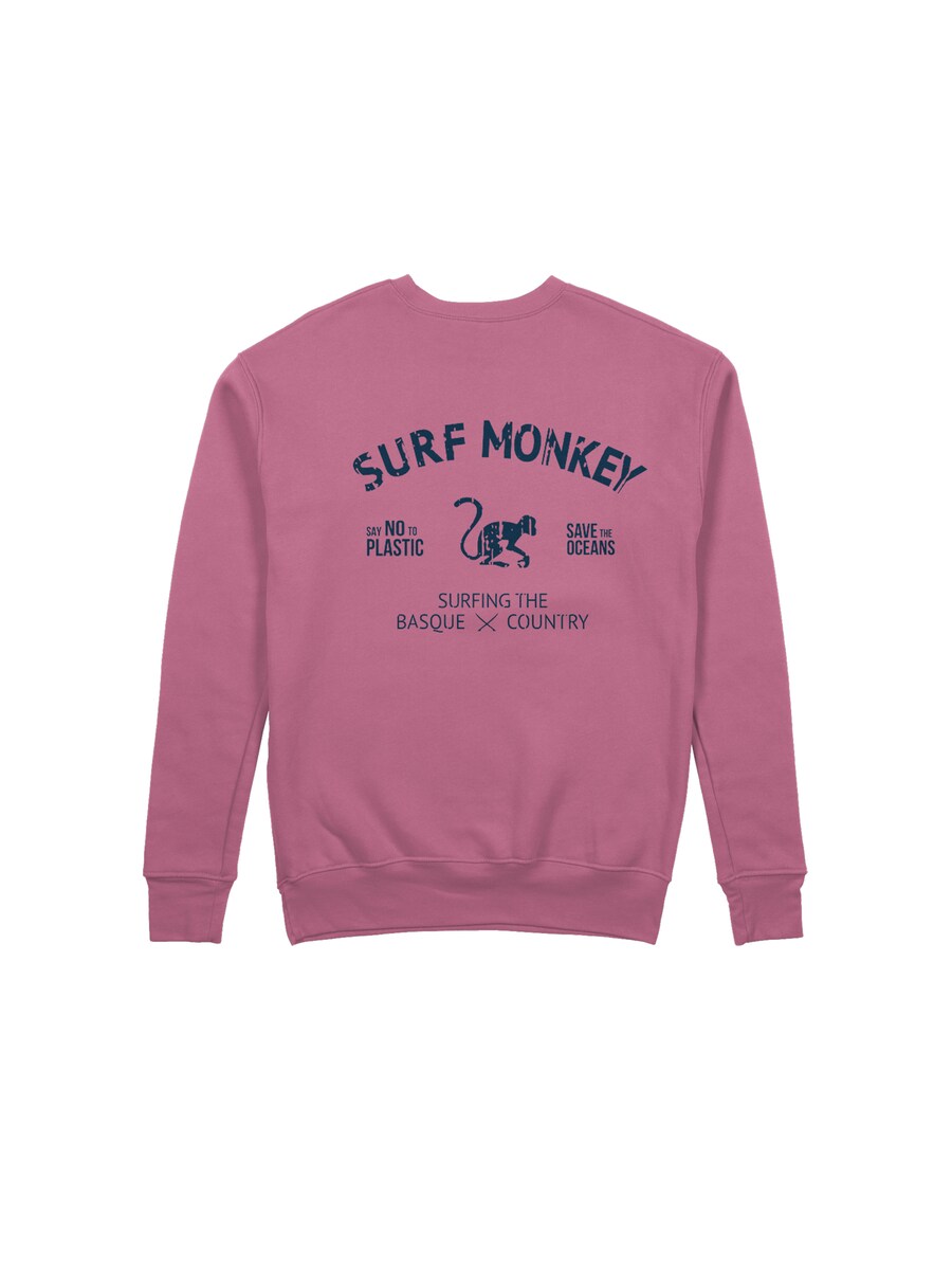 Толстовка Surf Monkey Rette das Ozean, Mottled Pink
Толстовка Surf Monkey Rette das Ozean, Mottled Pink