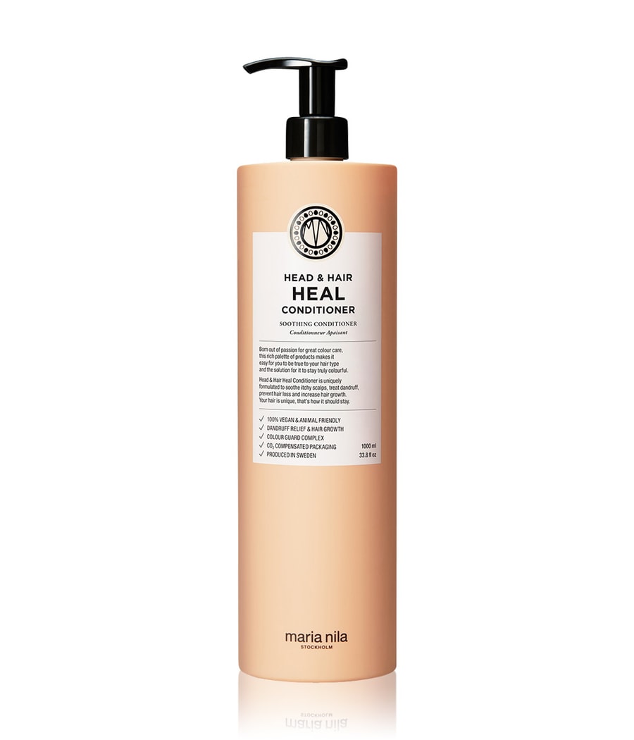 Кондиционер Maria Nila Head & Hair Heal, 1000 ml
Кондиционер Maria Nila Head & Hair Heal, 1000 ml