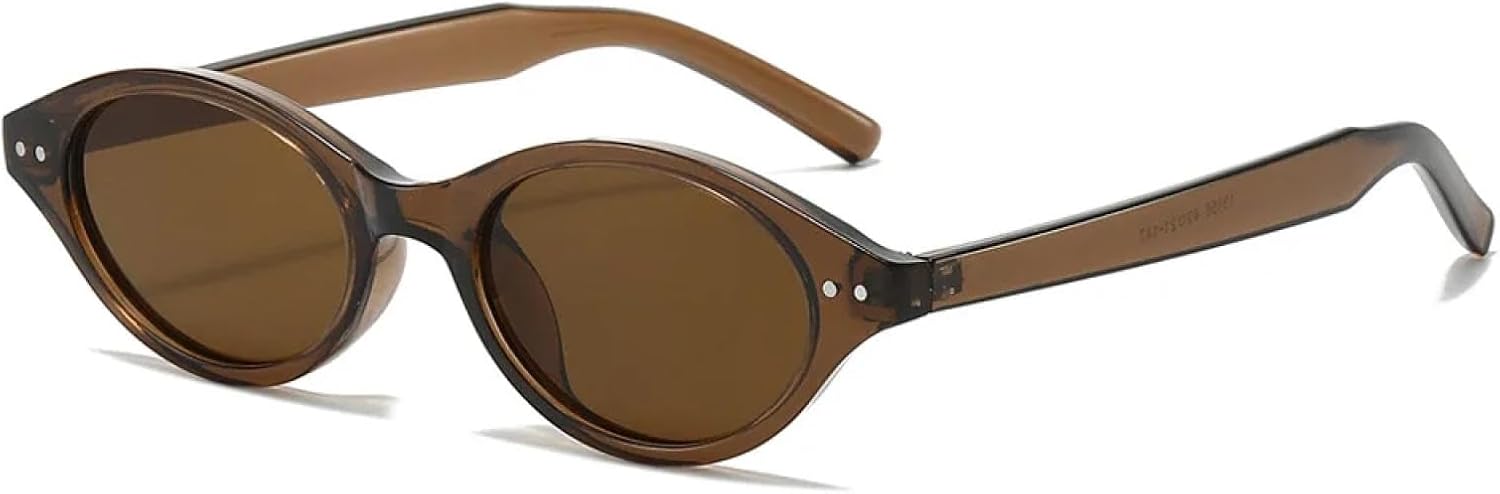 Солнцезащитные очки с защитой от УФ-излучения UV400 | Маленькие овальные очки на заклепках | Для женщин и мужчин | Линзы конфетных цветов | Для занятий спортом на открытом воздухе и вождения DSVIGF, 13155-c5
Солнцезащитные очки с защитой от УФ-излучения UV400 | Маленькие овальные очки на заклепках | Для женщин и мужчин | Линзы конфетных цветов | Для занятий спортом на открытом воздухе и вождения DSVIGF, 13155-c5