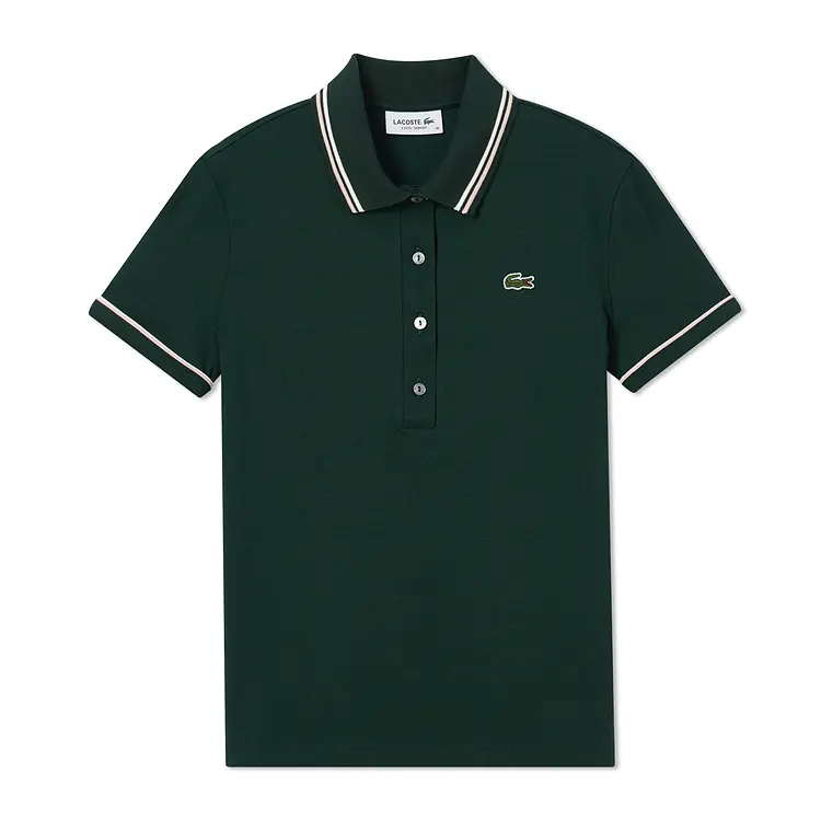 Поло с вышитым логотипом LACOSTE, темно-зеленый/белый
Поло с вышитым логотипом LACOSTE, темно-зеленый/белый