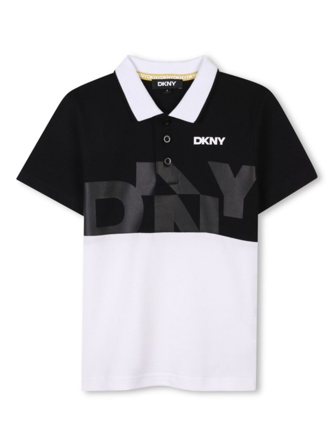 Dkny Kids рубашка поло с логотипом, черный
Dkny Kids рубашка поло с логотипом, черный