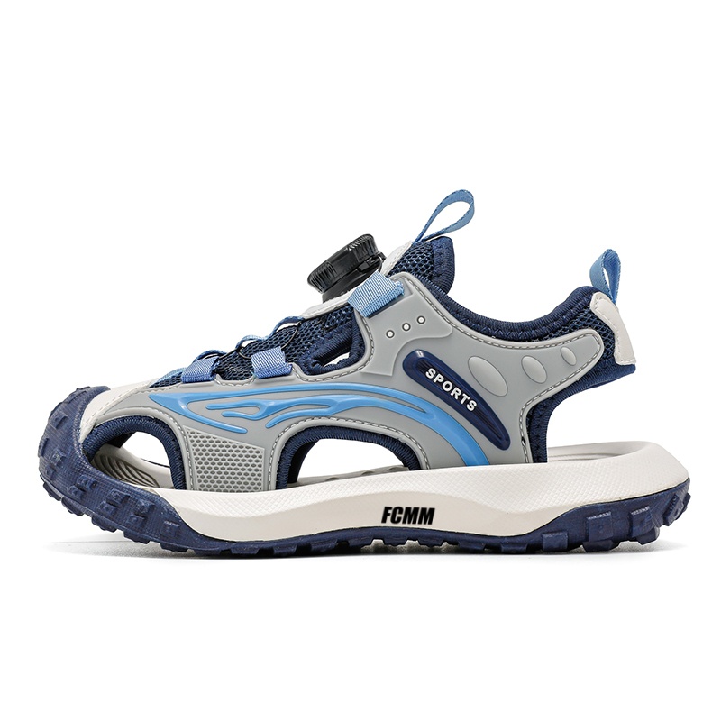 Сандалии детские, нескользящие и дышащие FCMM, серый/синий
Сандалии детские, нескользящие и дышащие FCMM, серый/синий