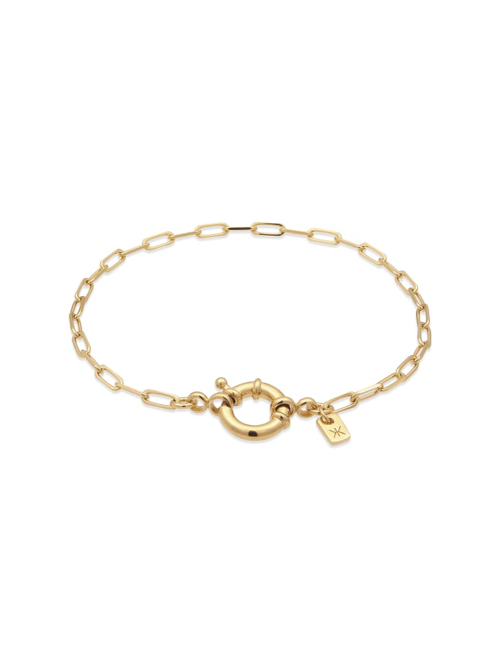 KUZZOI Браслет из серебра 925 пробы с золотым покрытием
KUZZOI Браслет из серебра 925 пробы с золотым покрытием