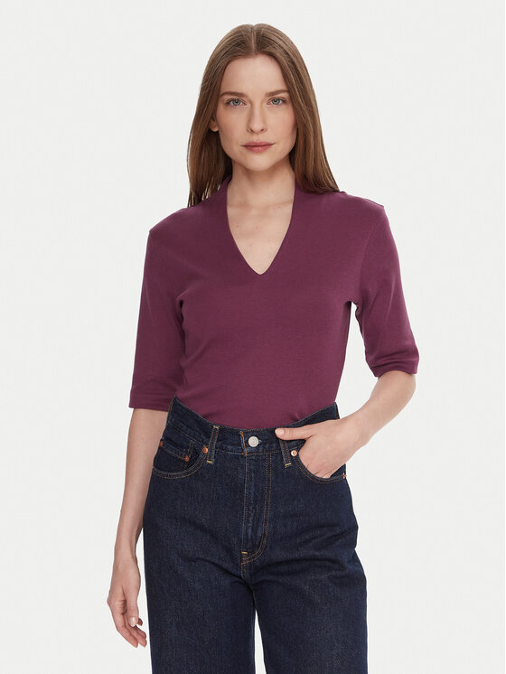 Блузка slim fit 3GA2D400U United Colors Of Benetton, фиолетовый
Блузка slim fit 3GA2D400U United Colors Of Benetton, фиолетовый