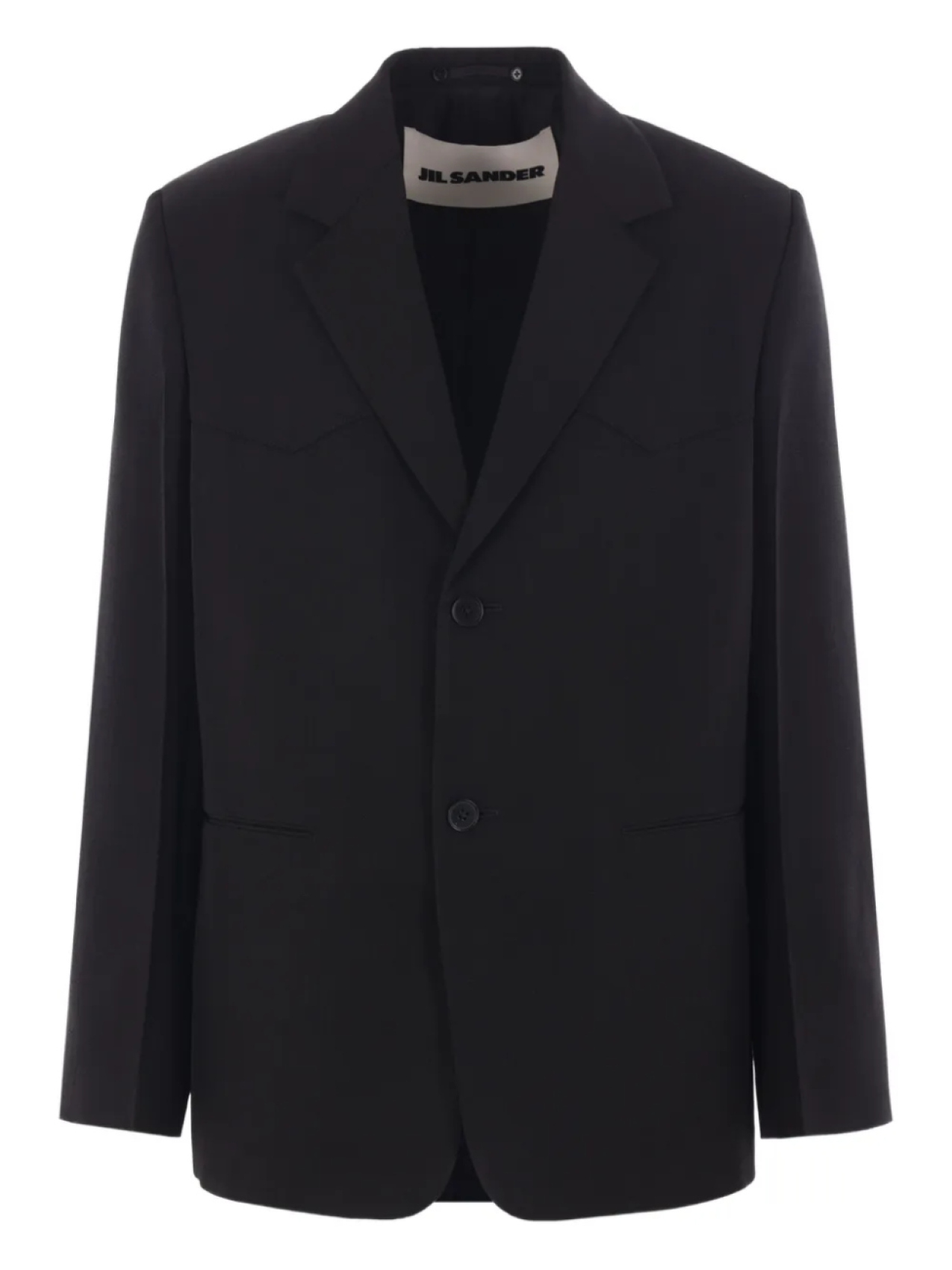 Jil Sander однобортный пиджак, черный
Jil Sander однобортный пиджак, черный