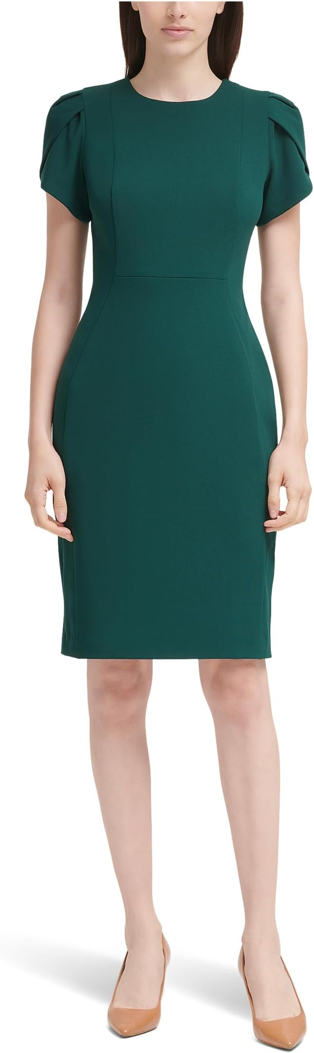 Платье Calvin Klein Tulip Sleeve Sheath, Malachite
Платье Calvin Klein Tulip Sleeve Sheath, Malachite