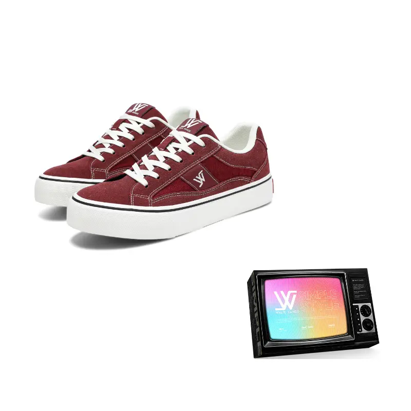 WHITE SANDS Мужские устойчивые к истиранию скейтерские кроссовки бордовые (дышащие), цвет Burgundy (Breathable)
WHITE SANDS Мужские устойчивые к истиранию скейтерские кроссовки бордовые (дышащие), цвет Burgundy (Breathable)