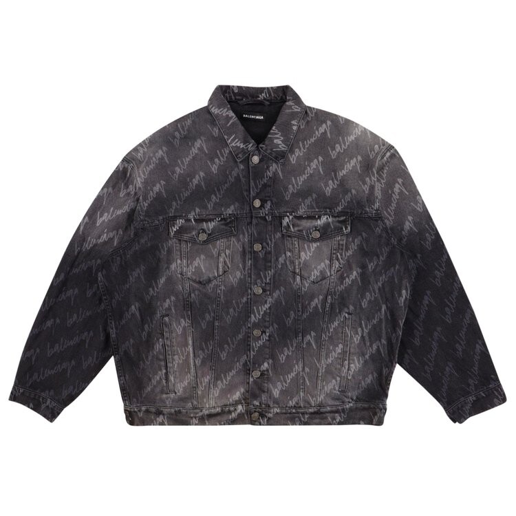 Куртка Balenciaga All-Over Logo Oversized Denim Jacket, черный
Куртка Balenciaga All-Over Logo Oversized Denim Jacket, черный