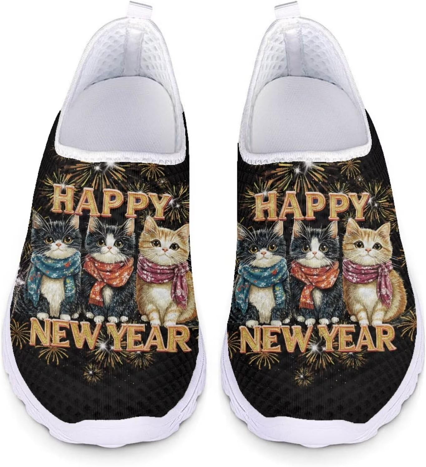 Кроссовки Belidome для женщин и мужчин, водонепроницаемые слипоны для ходьбы, бега и походов, спортивные, дышащие, легкие, Happy New Year Cat
Кроссовки Belidome для женщин и мужчин, водонепроницаемые слипоны для ходьбы, бега и походов, спортивные, дышащие, легкие, Happy New Year Cat