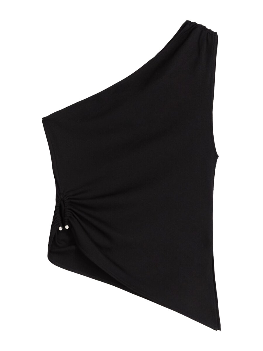 Топ Bershka, Black 
Топ Bershka, Black