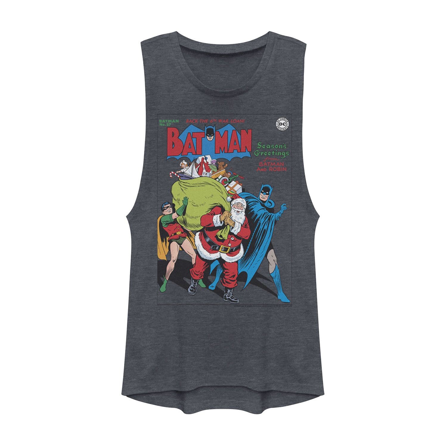 Рождественская футболка из комиксов DC Comics «Привет от Бэтмена и Робина» для юниоров Licensed Character
Рождественская футболка из комиксов DC Comics «Привет от Бэтмена и Робина» для юниоров Licensed Character