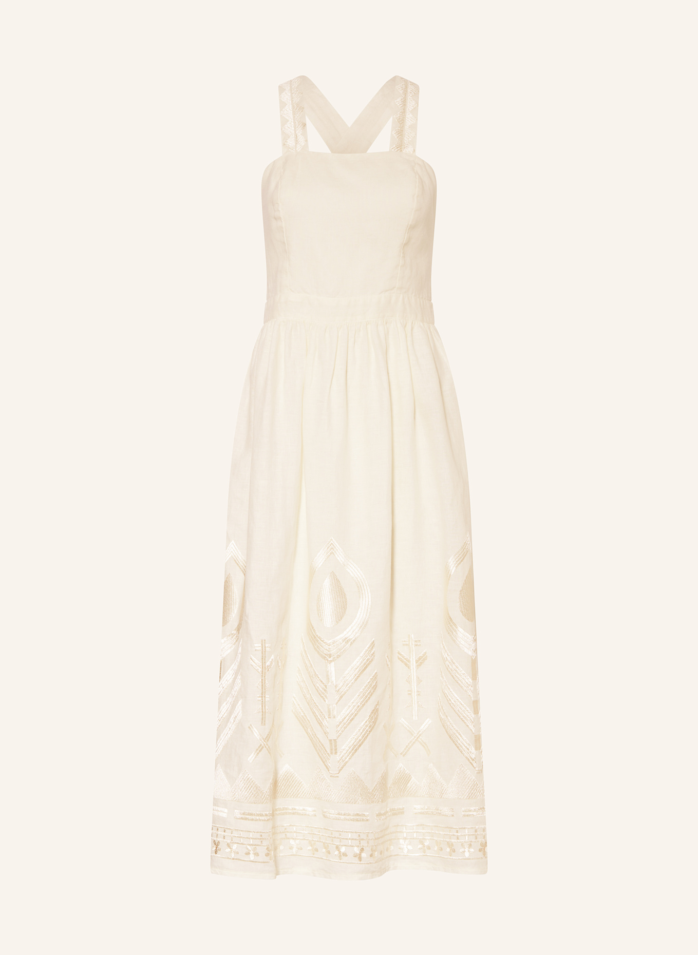 Платье из льна с перьями Greek Archaic Kori, мультиколор
Платье из льна с перьями Greek Archaic Kori, мультиколор