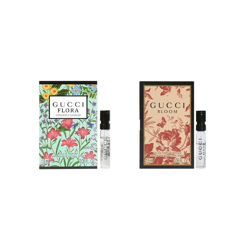 Набор пробников духов Dreamy Gardenia/Dreamy Jasmine/Floral Delight, парфюмерная вода EDP 1,5 мл*2 GUCCI
Набор пробников духов Dreamy Gardenia/Dreamy Jasmine/Floral Delight, парфюмерная вода EDP 1,5 мл*2 GUCCI