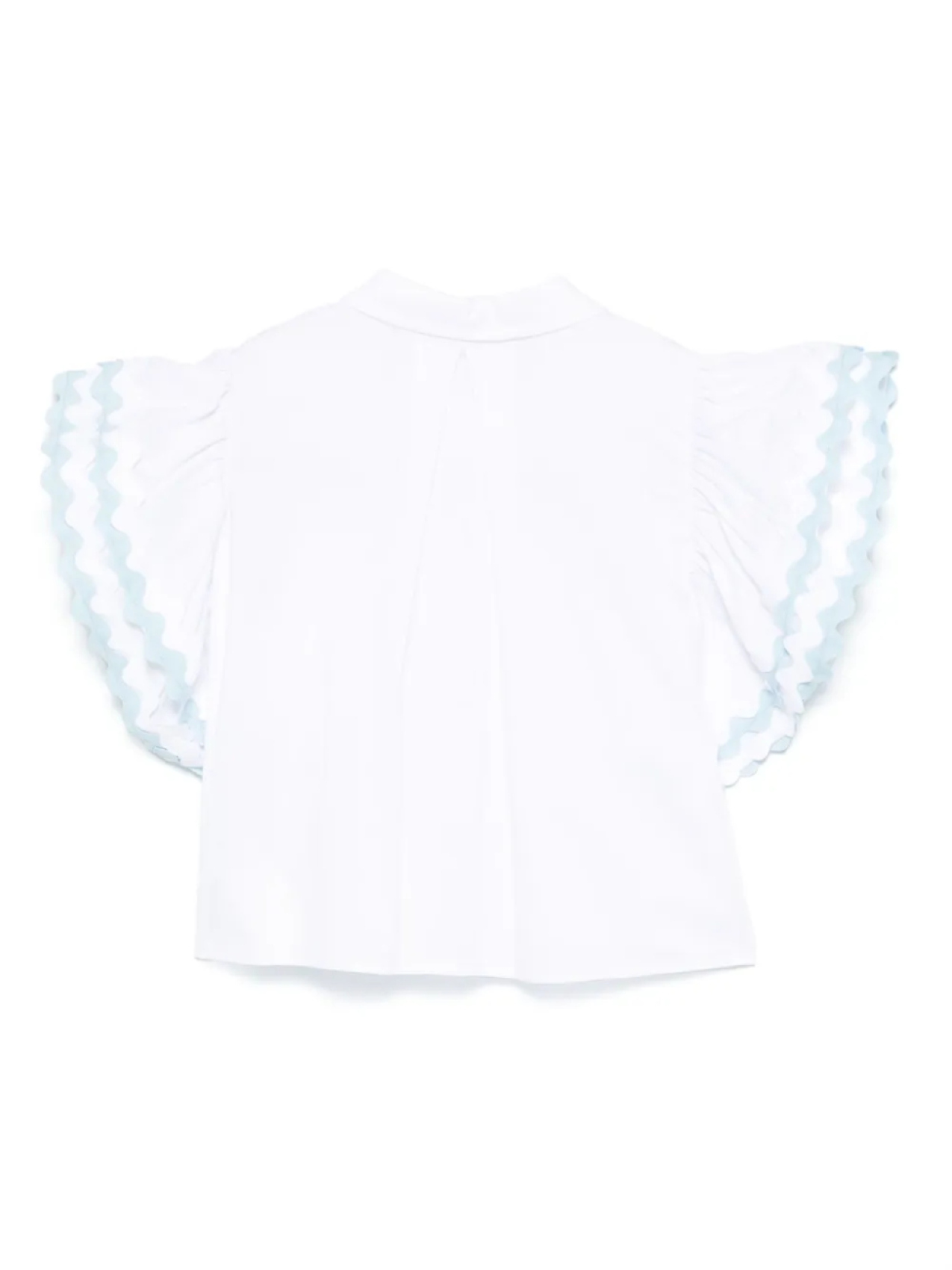 Рубашка с отделкой в виде фестонов Miss Grant Kids, белый
Рубашка с отделкой в виде фестонов Miss Grant Kids, белый