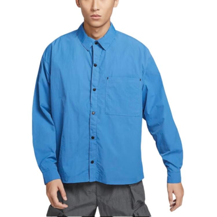 Рубашка мужская синяя Nike, синий
Рубашка мужская синяя Nike, синий