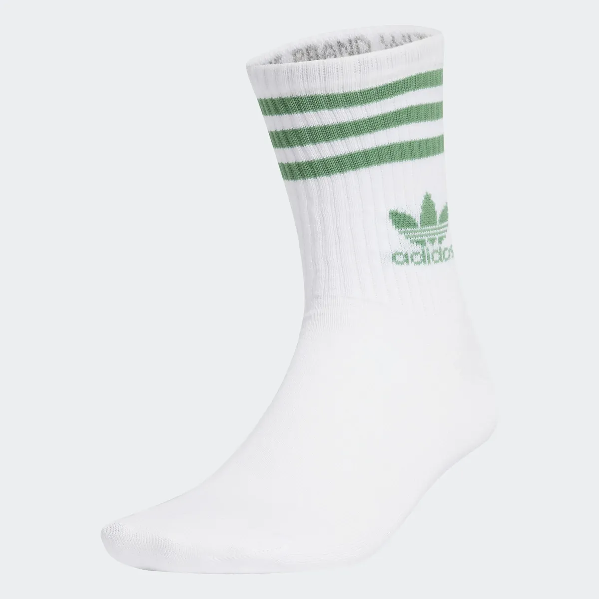 Спортивные носки Adidas Originals "CREW SOCK 3STR", цвет White / Preloved Green / Mgh Solid Grey
Спортивные носки Adidas Originals "CREW SOCK 3STR", цвет White / Preloved Green / Mgh Solid Grey