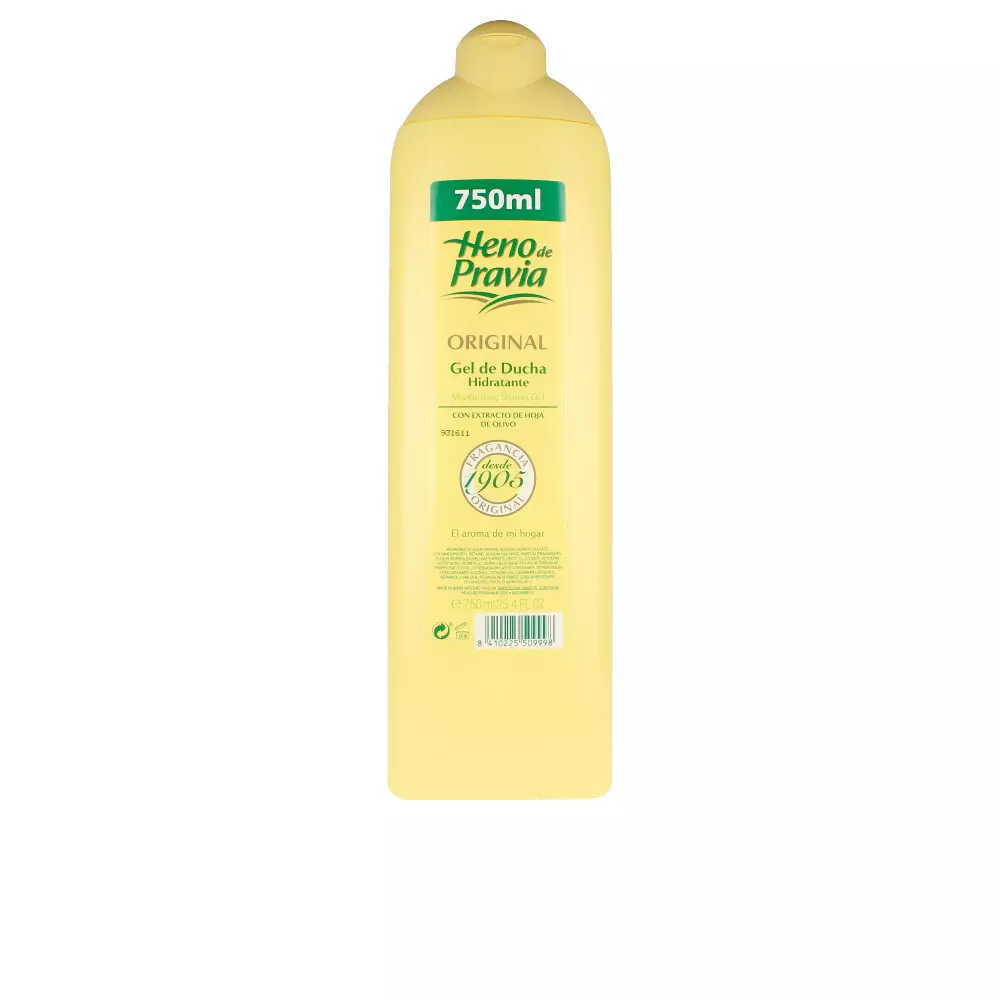 Гель для душа Original gel de ducha hidratante Heno De Pravia, 750 мл.
Гель для душа Original gel de ducha hidratante Heno De Pravia, 750 мл.