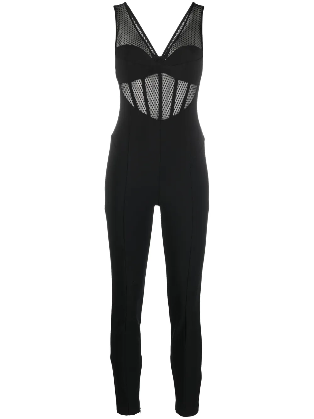 Комбинезон-бюстье с тюлем Elisabetta Franchi, черный
Комбинезон-бюстье с тюлем Elisabetta Franchi, черный