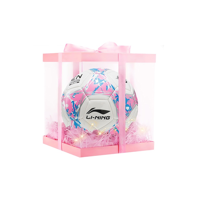 LINING Размер 5 футбольный мяч TPU машинной строчки унисекс белый розовый синий
LINING Размер 5 футбольный мяч TPU машинной строчки унисекс белый розовый синий