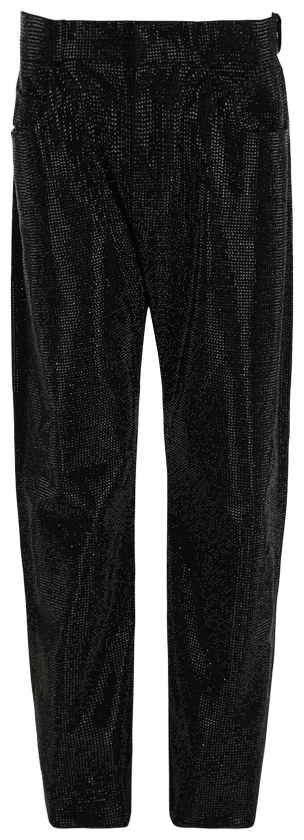 Брюки Ferragamo, украшенные кристаллами, черного цвета
Брюки Ferragamo, украшенные кристаллами, черного цвета