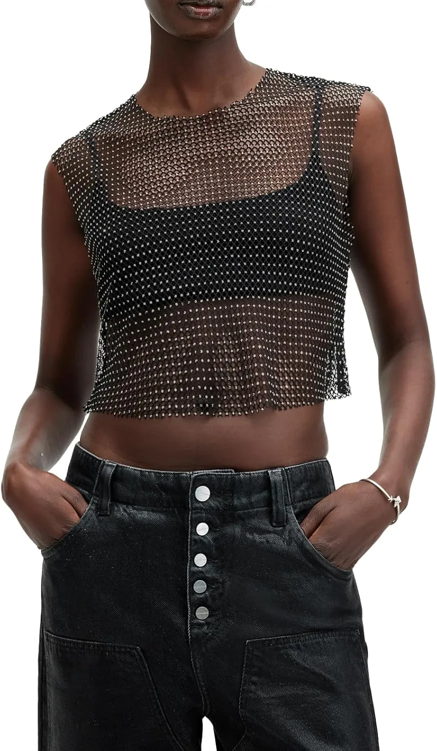 AllSaints топ Calytrix Sparkle
AllSaints топ Calytrix Sparkle