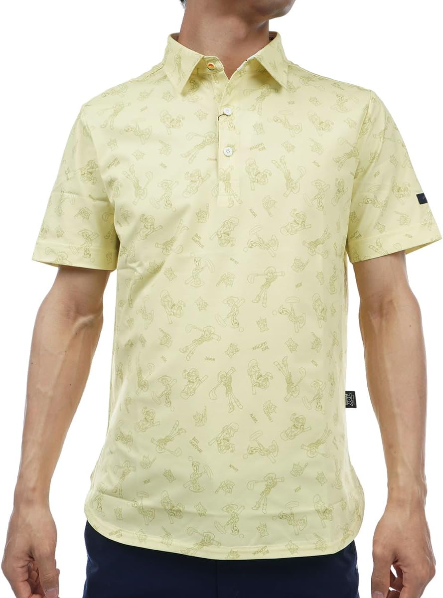 Мужская поло-рубашка Callaway C23134143 с коротким рукавом, коллаборация с мультфильмом «История игрушек» (полная фактура, защита от УФ-излучения, впитывает пот, быстро сохнет), для гольфа, желтый
Мужская поло-рубашка Callaway C23134143 с коротким рукавом, коллаборация с мультфильмом «История игрушек» (полная фактура, защита от УФ-излучения, впитывает пот, быстро сохнет), для гольфа, желтый
