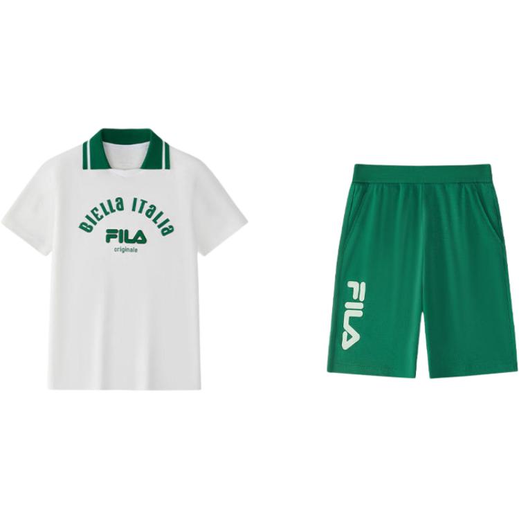 FILA KIDS Детская белая повседневная спортивная одежда
FILA KIDS Детская белая повседневная спортивная одежда