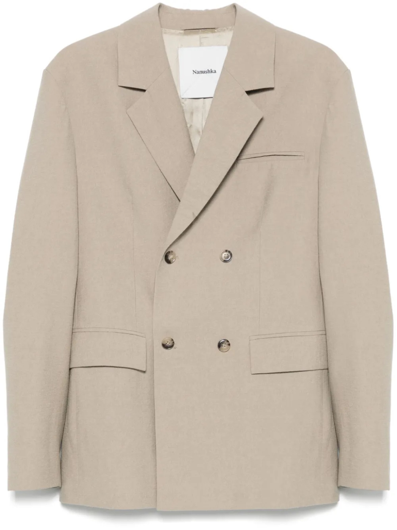 Блейзер Diante Nanushka, серый
Блейзер Diante Nanushka, серый