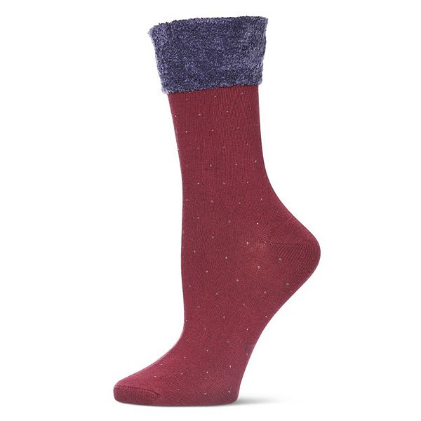 Носки Costelle pindot с манжетой из хлопковой смеси Memoi, Burgundy
Носки Costelle pindot с манжетой из хлопковой смеси Memoi, Burgundy