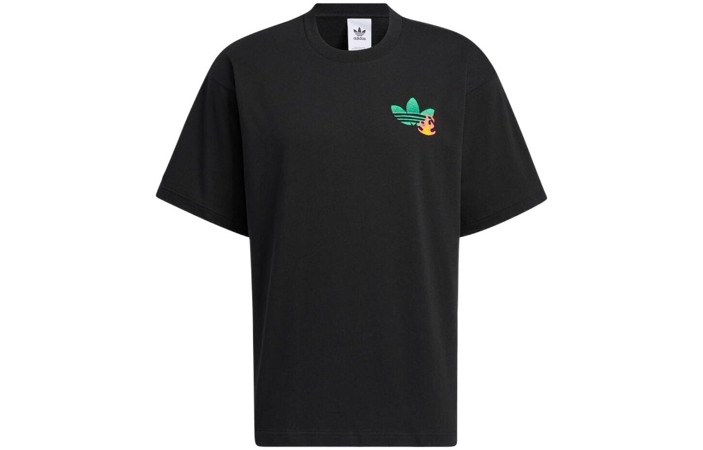 Футболка унисекс черная Adidas, черный
Футболка унисекс черная Adidas, черный