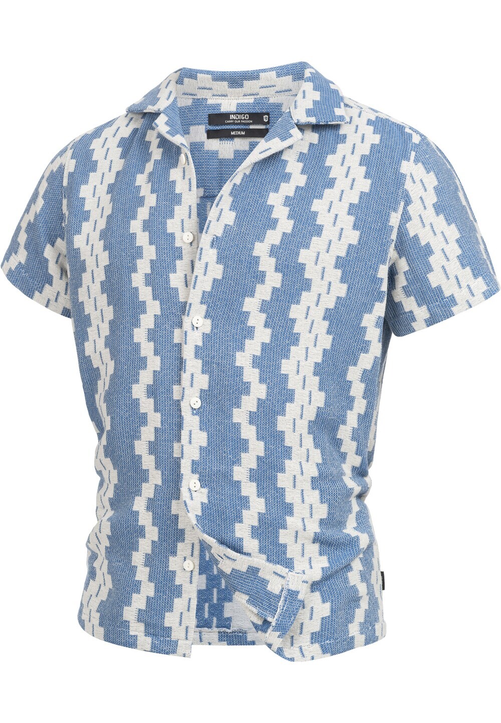 Рубашка на пуговицах стандартного кроя INDICODE JEANS INCosby, синий
Рубашка на пуговицах стандартного кроя INDICODE JEANS INCosby, синий