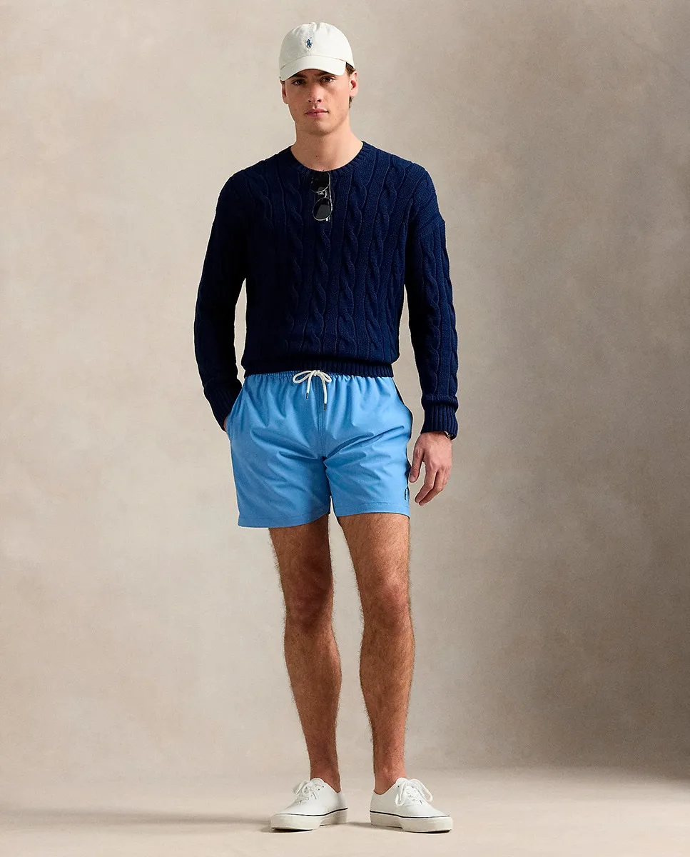 Мужские шорты-бермуды для плавания с регулируемой талией Polo Ralph Lauren, голубой
Мужские шорты-бермуды для плавания с регулируемой талией Polo Ralph Lauren, голубой