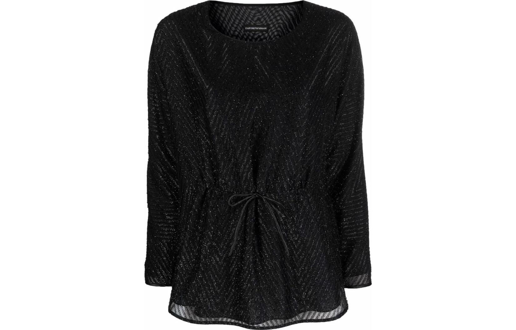 EMPORIO ARMANI Женская черная рубашка
EMPORIO ARMANI Женская черная рубашка