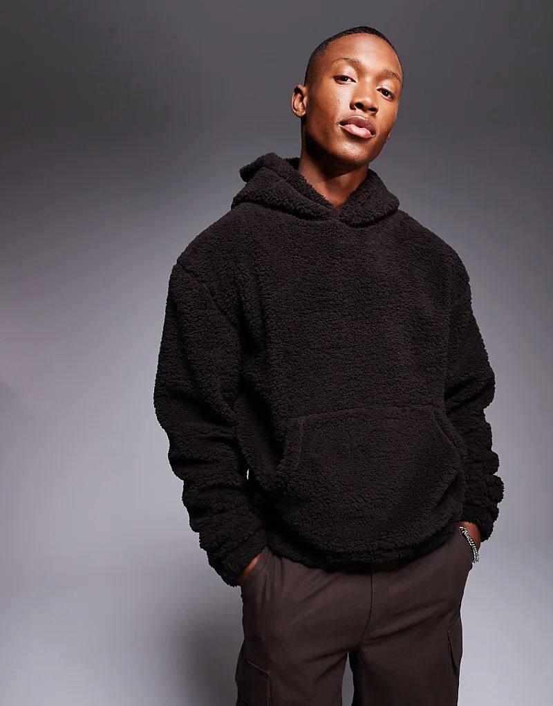 Толстовка свободного кроя ASOS DESIGN свободного кроя коричневого цвета с принтом тедди
Толстовка свободного кроя ASOS DESIGN свободного кроя коричневого цвета с принтом тедди