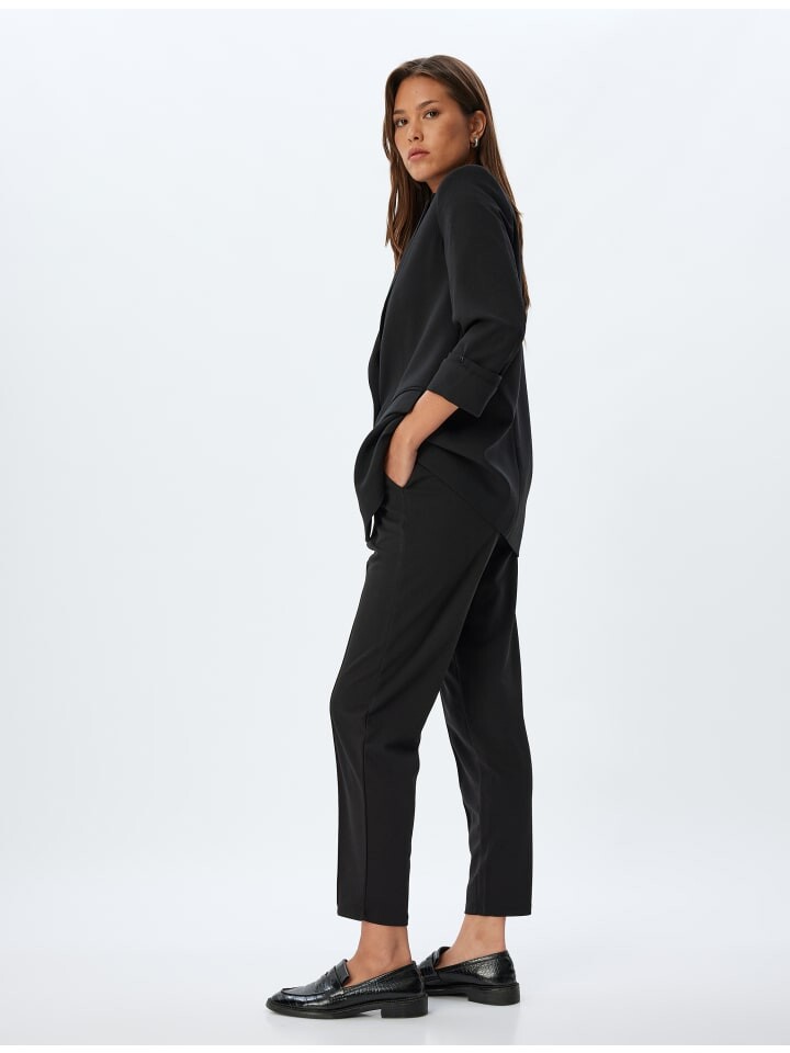 Тканевые брюки KOTON, черный
Тканевые брюки KOTON, черный