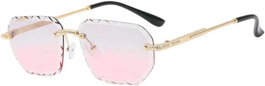 Солнцезащитные очки с защитой от УФ-излучения UV400 | Без оправы, линзы Ocean | Для женщин и мужчин, для занятий спортом на открытом воздухе и вождения DSVIGF, Gold-graypink
Солнцезащитные очки с защитой от УФ-излучения UV400 | Без оправы, линзы Ocean | Для женщин и мужчин, для занятий спортом на открытом воздухе и вождения DSVIGF, Gold-graypink