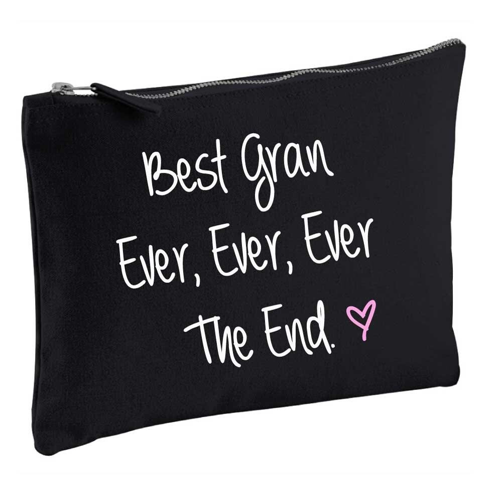 Черная косметичка Best Gran Ever Ever Ever The End 60 SECOND MAKEOVER, черный
Черная косметичка Best Gran Ever Ever Ever The End 60 SECOND MAKEOVER, черный