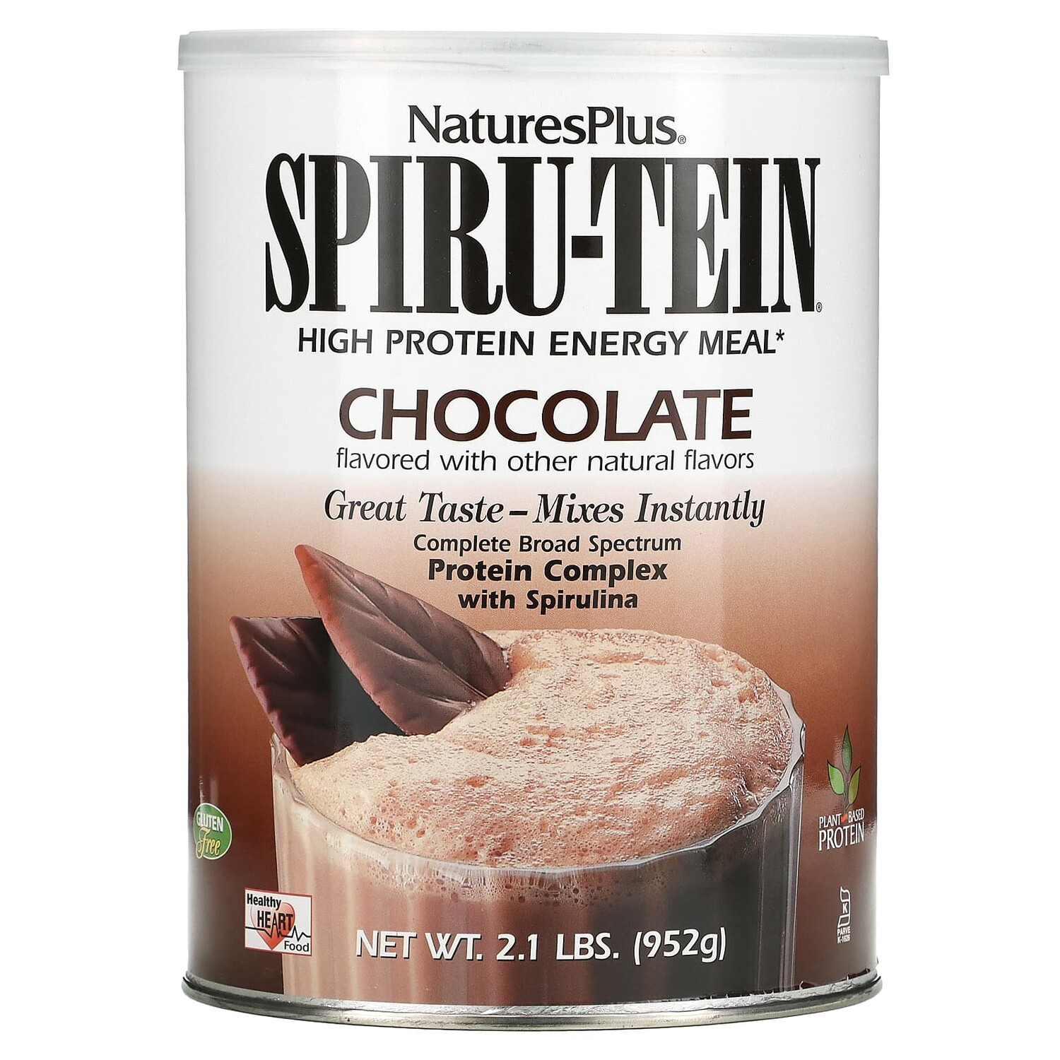 Nature's Plus Spiru-Tein энергетическая еда с высоким содержанием белка шоколадный вкус 2.1 фунтов (952 г)
Nature's Plus Spiru-Tein энергетическая еда с высоким содержанием белка шоколадный вкус 2.1 фунтов (952 г)