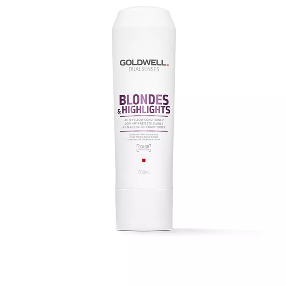 Кондиционер для волос Blondes & highlights anti-yellow conditioner Goldwell, 200 мл.
Кондиционер для волос Blondes & highlights anti-yellow conditioner Goldwell, 200 мл.