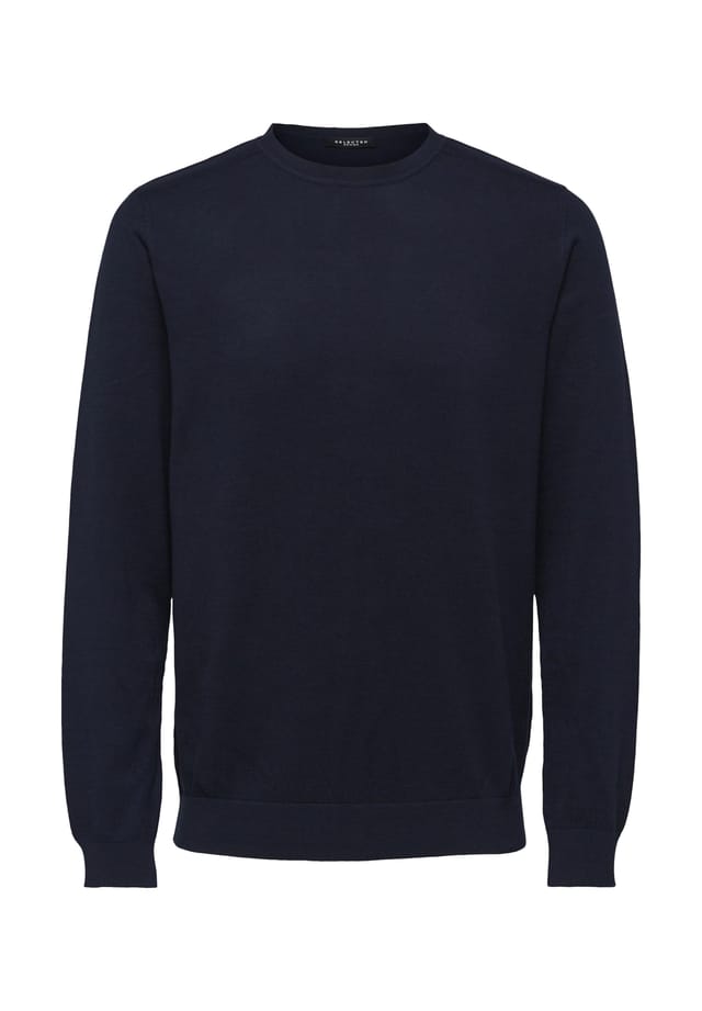 Толстовка с длинными рукавами Selected, синий 
Толстовка с длинными рукавами Selected, синий