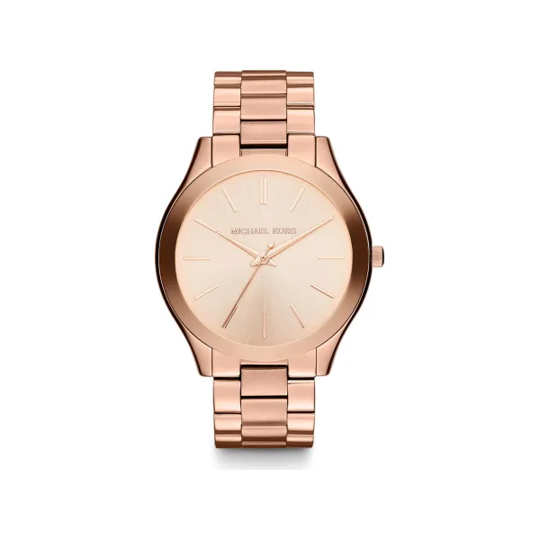 Тонкие часы для подиума Michael Kors, розовый
Тонкие часы для подиума Michael Kors, розовый