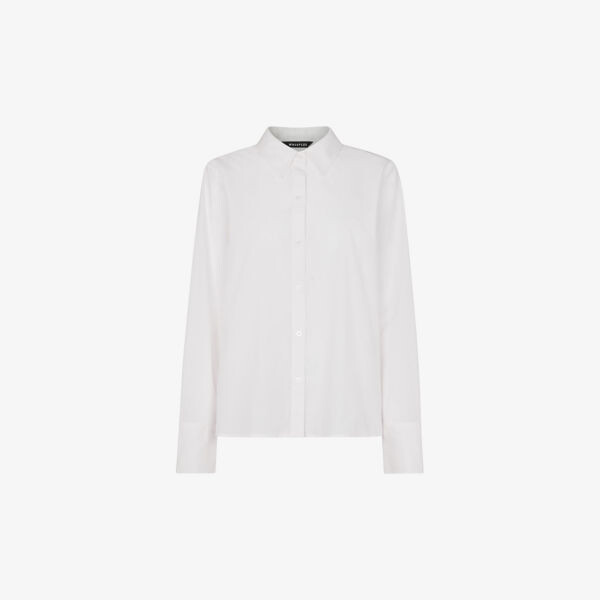 Хлопковая рубашка свободного кроя с длинными рукавами Whistles, белый
Хлопковая рубашка свободного кроя с длинными рукавами Whistles, белый