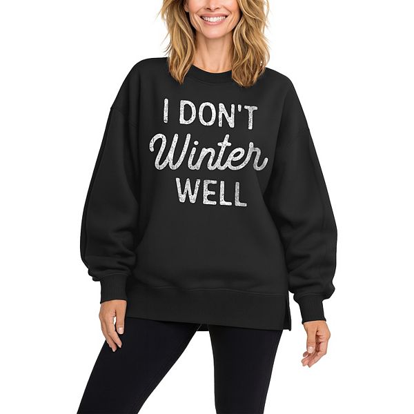 Женский оверсайз флисовый свитшот i don't winter well Licensed Character
Женский оверсайз флисовый свитшот i don't winter well Licensed Character