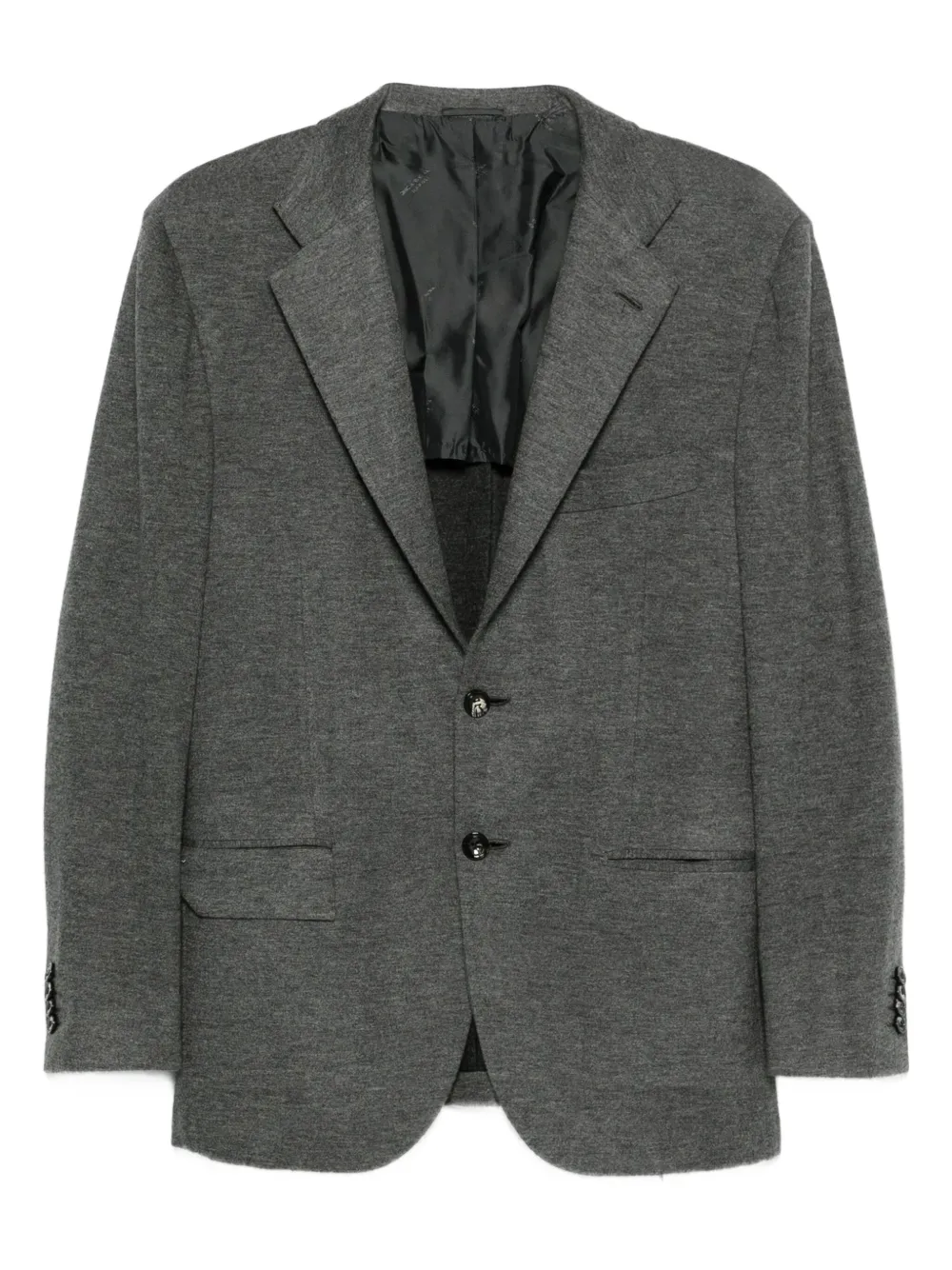 Однобортный пиджак Kiton, серый
Однобортный пиджак Kiton, серый