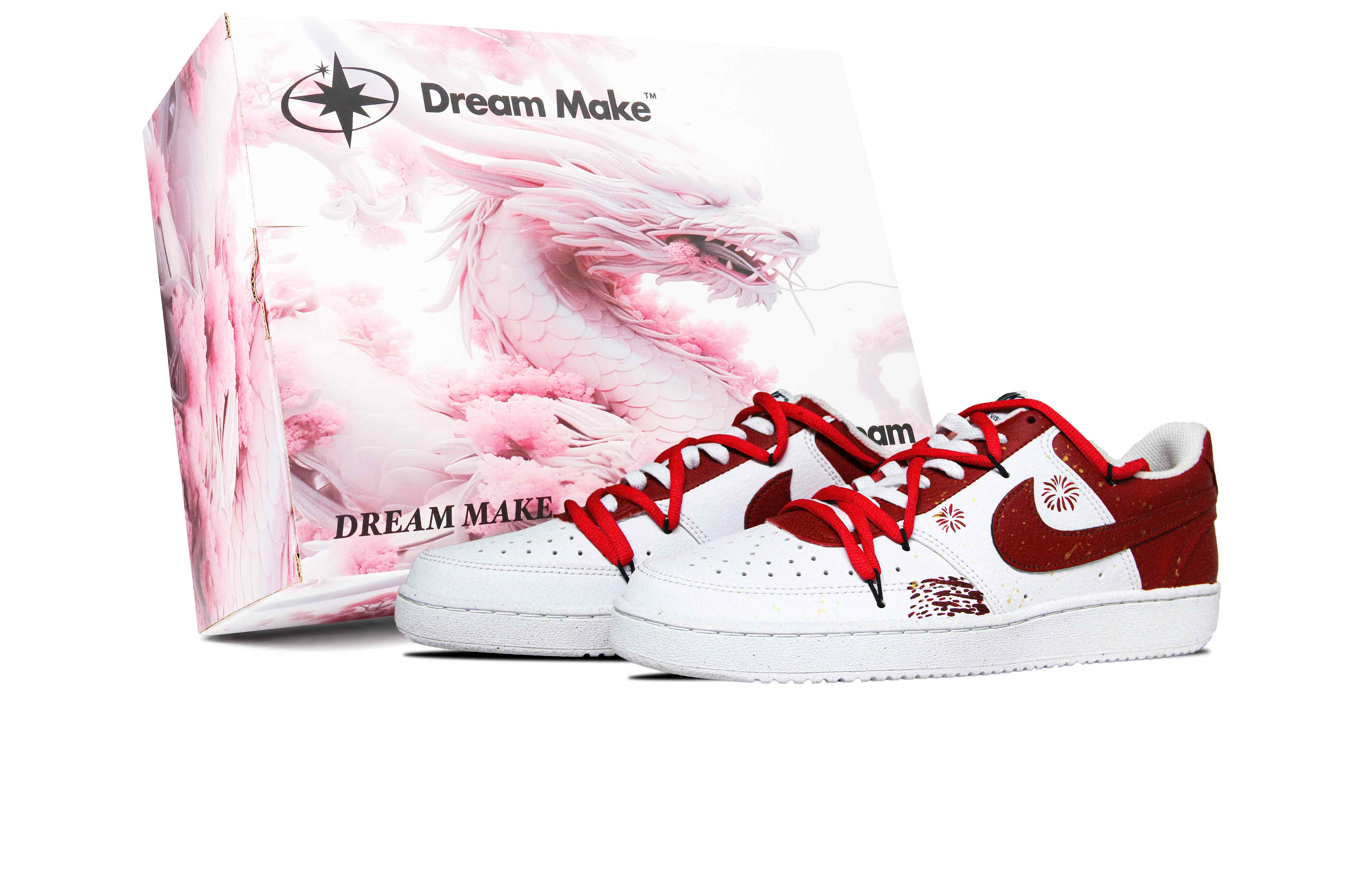 Nike Кроссовки для скейтборда Court Vision 1 Qian Yu с амортизацией, противоскользящие и износостойкие, низкие, мужские, белые, красные 
Nike Кроссовки для скейтборда Court Vision 1 Qian Yu с амортизацией, противоскользящие и износостойкие, низкие, мужские, белые, красные