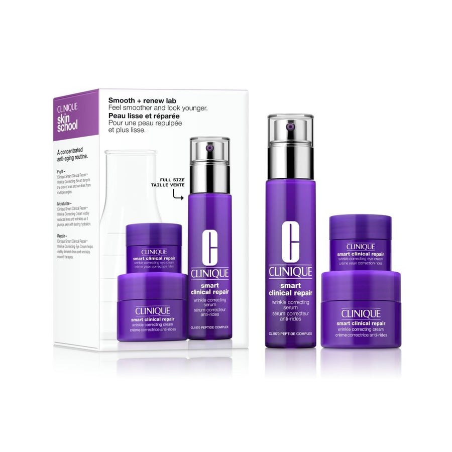 Clinique, набор косметики Smooth & Renew Lab, 3 шт.
Clinique, набор косметики Smooth & Renew Lab, 3 шт.