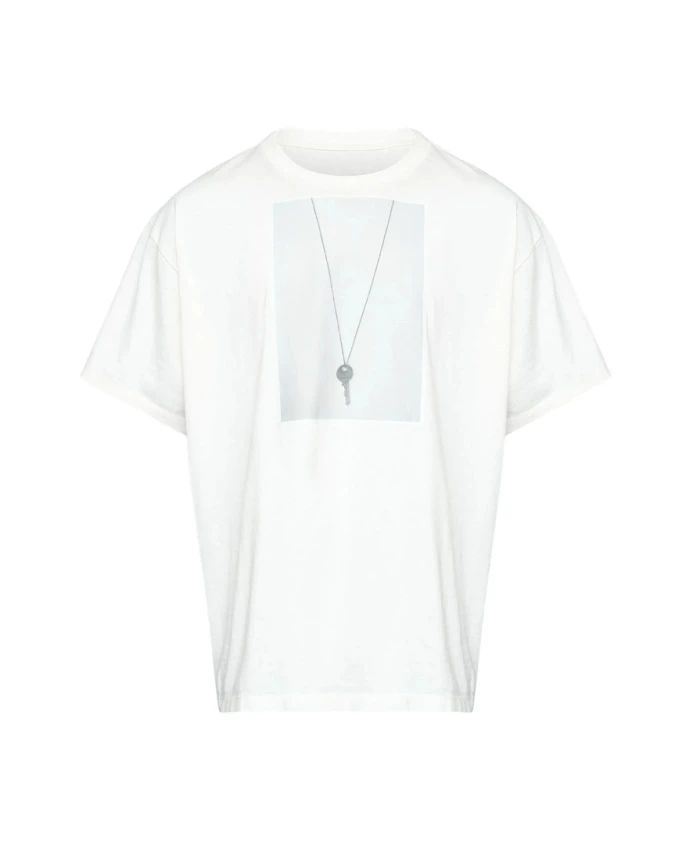 Футболка с круглым вырезом Mm6 Maison Margiela, белый
Футболка с круглым вырезом Mm6 Maison Margiela, белый