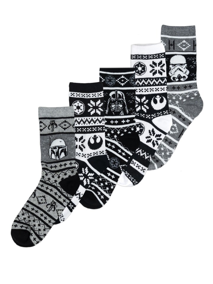 Носки United Labels 5er Pack Star Wars Monochrom Socken Sneaker Strümpfe, цвет schwarz/weiß
Носки United Labels 5er Pack Star Wars Monochrom Socken Sneaker Strümpfe, цвет schwarz/weiß